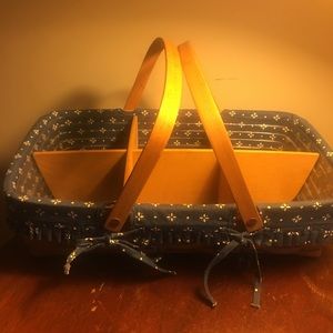 Longaberger Med gathering basket combo